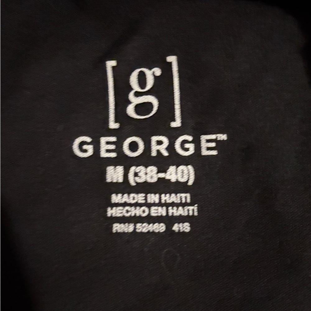 George Classic Black Tee